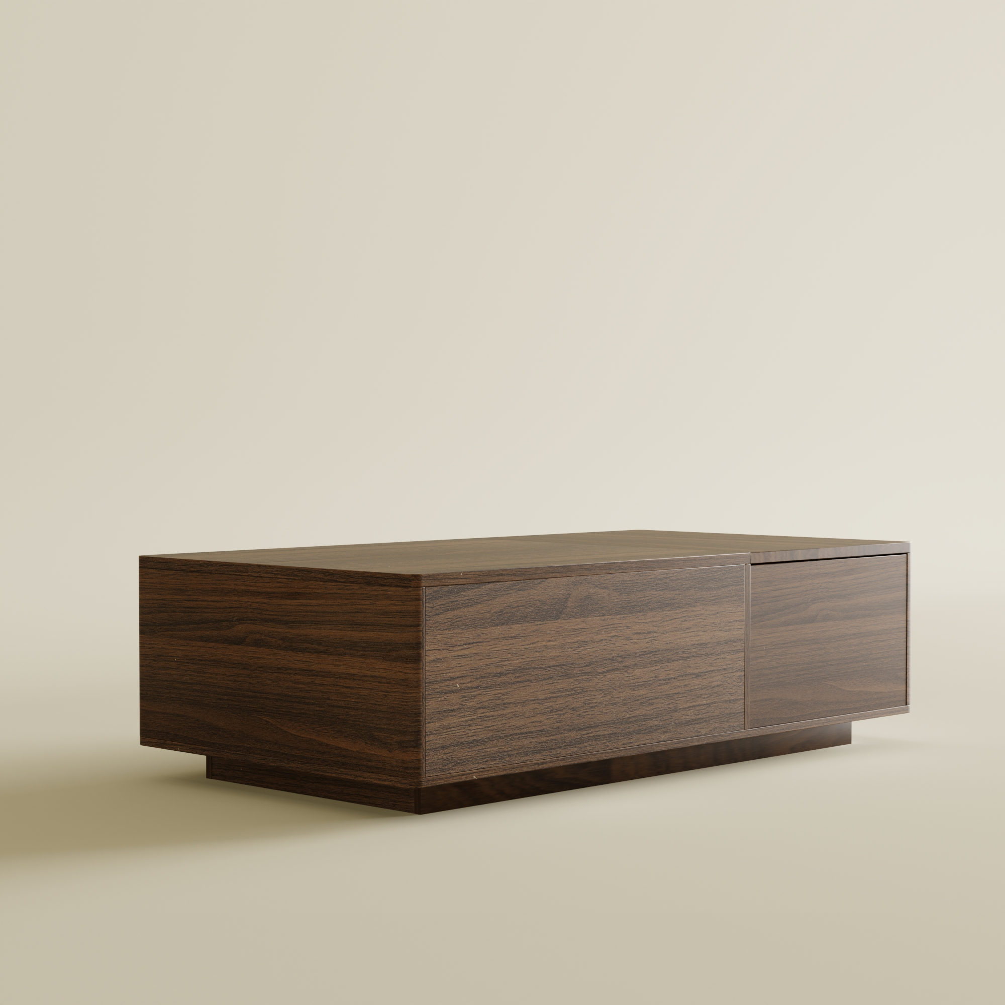 طاولة متعددة الإستخدامات - بني خشبي